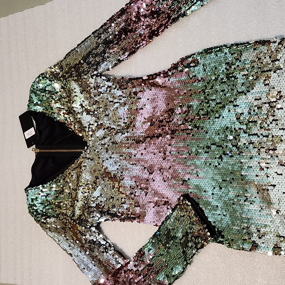 Sequin Multicolor Dress